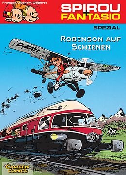 Kartonierter Einband Spirou und Fantasio Spezial 12: Robinson auf Schienen von André Franquin