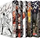 Kartonierter Einband Attack on Titan, Bände 1-5 im Sammelschuber mit Extra von Hajime Isayama