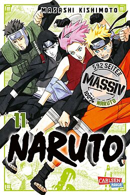 Couverture cartonnée Naruto Massiv 11 de Masashi Kishimoto