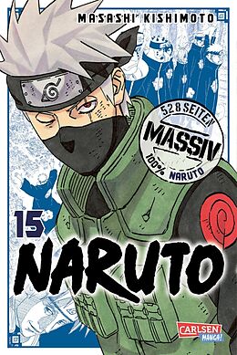 Couverture cartonnée Naruto Massiv 15 de Masashi Kishimoto