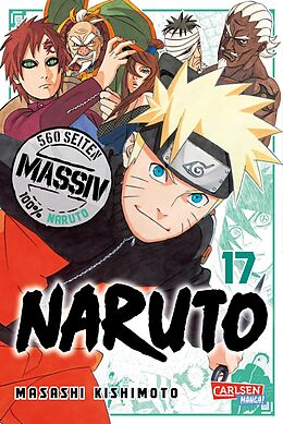 Couverture cartonnée Naruto Massiv 17 de Masashi Kishimoto