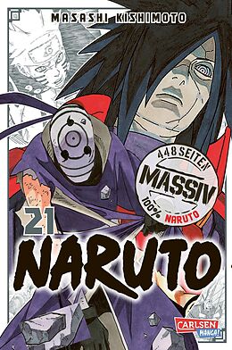 Couverture cartonnée Naruto Massiv 21 de Masashi Kishimoto