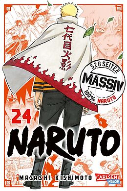 Couverture cartonnée Naruto Massiv 24 de Masashi Kishimoto