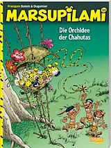 Kartonierter Einband Marsupilami 33: Die Orchidee der Chahutas von André Franquin, Dugomier