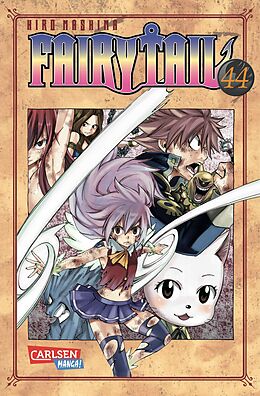 Couverture cartonnée Fairy Tail 44 de Hiro Mashima