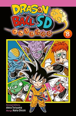 Kartonierter Einband Dragon Ball SD 8 von Akira Toriyama (Original Story), Naho Ohishi