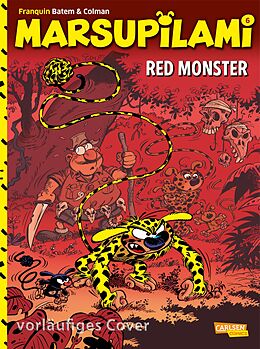 Kartonierter Einband Marsupilami 6: Red Monster von Stéphan Colman, André Franquin
