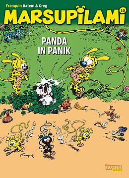 Kartonierter Einband Marsupilami 10: Panda in Panik von André Franquin, Greg