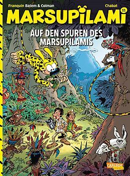 Kartonierter Einband Marsupilami 11: Auf den Spuren des Marsupilamis - Der Comic zum Film von André Franquin, Stéphan Colman, Alain Chabat