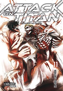 Couverture cartonnée Attack on Titan 11 de Hajime Isayama