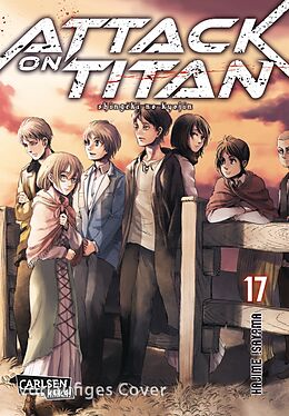 Couverture cartonnée Attack on Titan 17 de Hajime Isayama