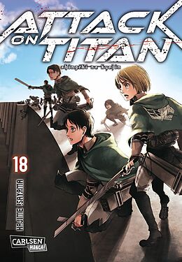 Couverture cartonnée Attack on Titan 18 de Hajime Isayama