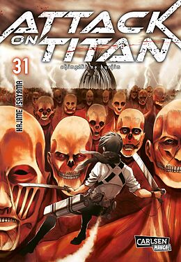 Couverture cartonnée Attack on Titan 31 de Hajime Isayama