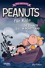 Kartonierter Einband Peanuts für Kids - Neue Abenteuer 4: Die Peanuts in Schottland von Charles M. Schulz
