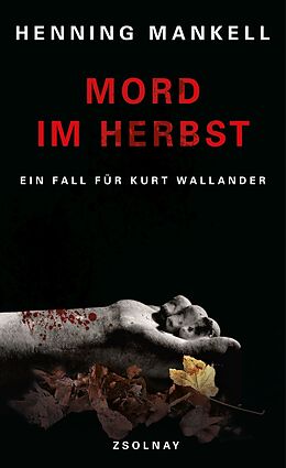 Fester Einband Mord im Herbst von Henning Mankell