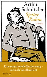 E-Book (epub) Später Ruhm von Arthur Schnitzler
