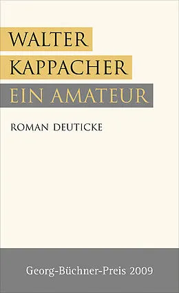 E-Book (epub) Ein Amateur von Walter Kappacher