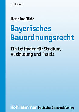 E-Book (pdf) Bayerisches Bauordnungsrecht von Henning Jäde