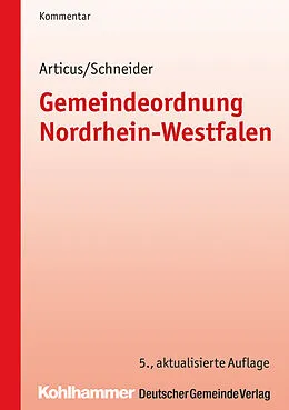E-Book (pdf) Gemeindeordnung Nordrhein-Westfalen von Birgitt Collisi, Friedel Erlenkämper, Christian Geiger