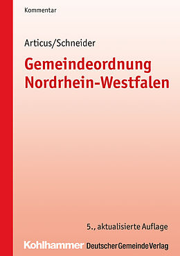 E-Book (epub) Gemeindeordnung Nordrhein-Westfalen von Birgitt Collisi, Friedel Erlenkämper, Christian Geiger