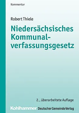 E-Book (pdf) Niedersächsisches Kommunalverfassungsgesetz von Robert Thiele