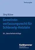 E-Book (pdf) Gemeindeverfassungsrecht für Schleswig-Holstein von Jörg Bülow