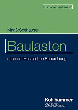 E-Book (pdf) Baulasten von Frank Maaß, Karl-Reinhard Seehausen