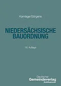 E-Book (epub) Niedersächsische Bauordnung von Oliver Kamlage, Ann-Katrin Görgens