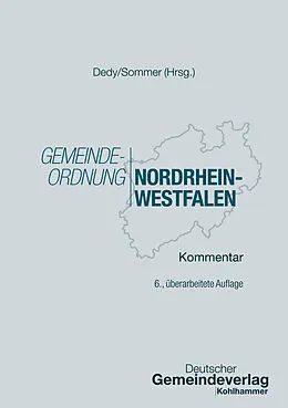 E-Book (pdf) Gemeindeordnung Nordrhein-Westfalen von Markus Söbbeke, Andreas Wohland, Martin Klein