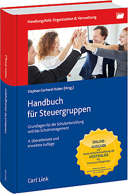 Fester Einband Handbuch für Steuergruppen von Stephan Huber