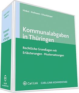 Loseblatt Kommunalabgaben in Thüringen von 