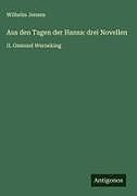 Aus den Tagen der Hansa: drei Novellen
