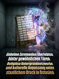 E-Book (epub) Geheime Zeremonien überlebten hinter gewöhnlichen Türen von Holger Winkler