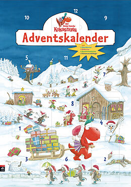 Kalender Der kleine Drache Kokosnuss Adventskalender von Ingo Siegner