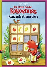 Fester Einband Der kleine Drache Kokosnuss - Konzentrationsspiele von Ingo Siegner