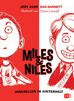 Fester Einband Miles &amp; Niles - Hirnzellen im Hinterhalt von Jory John, Mac Barnett