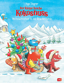 Fester Einband Der kleine Drache Kokosnuss - Weihnachtsfest in der Drachenhöhle von Ingo Siegner
