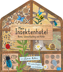 Fester Einband Mein Insektenhotel - Biene, Schmetterling und Käfer von Clover Robin