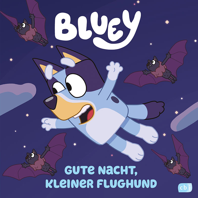 BLUEY  Gute Nacht, kleiner Flughund