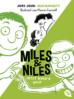 Kartonierter Einband Miles &amp; Niles - Jetzt wird's wild von Jory John, Mac Barnett