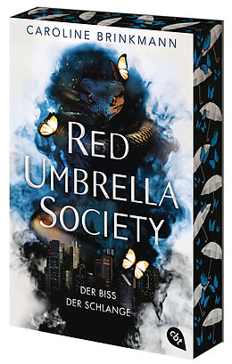 Kartonierter Einband Red Umbrella Society  Der Biss der Schlange von Caroline Brinkmann