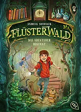 Kartonierter Einband Flüsterwald von Andreas Suchanek