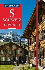 Kartonierter Einband Baedeker Reiseführer Schweiz, Liechtenstein von Dina Stahn, Patricia Fridrich