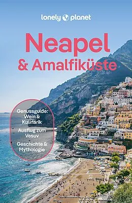 E-Book (epub) LONELY PLANET Reiseführer E-Book Neapel & Amalfiküste von Eva Sandoval, Federica Bocco