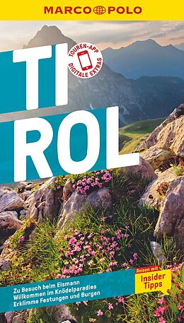 E-Book (pdf) MARCO POLO Reiseführer E-Book Tirol von Christina Schwienbacher, Andreas Lexer, Uwe Schwinghammer