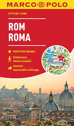 (Land)Karte MARCO POLO Cityplan Rom 1:12.000 von 