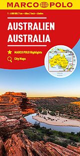 (Land)Karte MARCO POLO Kontinentalkarte Australien 1:4 Mio. von Marco Polo