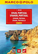 Spiralbindung MARCO POLO Reiseatlas Spanien, Portugal 1:300.000 von 