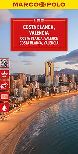 (Land)Karte MARCO POLO Reisekarte Costa Blanca 1:200.000 von 