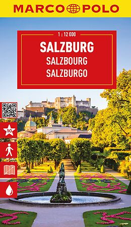 (Land)Karte MARCO POLO Cityplan Salzburg 1:12.000 von 